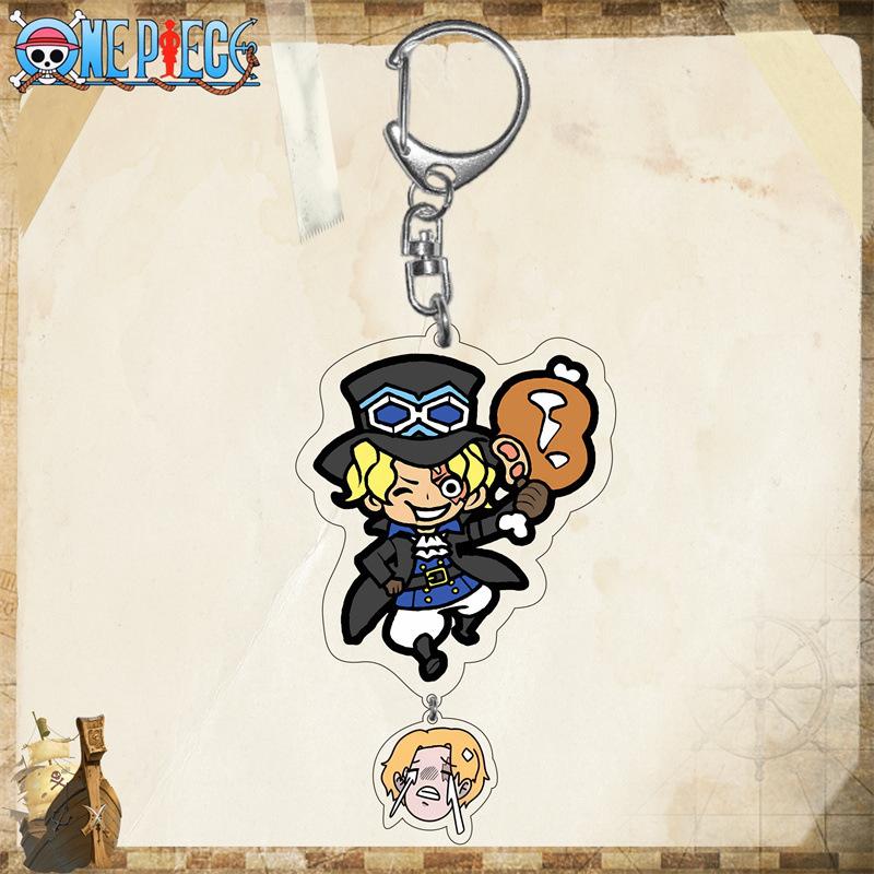 One Piece Luffy Acrylic Keychain - Chopper, Zoro, Anime/Manga, 2D Acrylic Keychain/Cartoon Keychain Gift