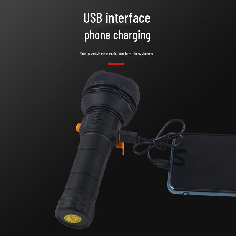 Qingniu Ultra-Bright LED Flashlight with Side Light