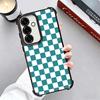Retro Classic Chess Board Grid Soft Phone Case For Samsung A17 A27 A07 A37 A57 A16 A56 A15 A55 A14 A54 A13 A53 A26 A36 A25 A35 A