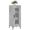 VidaXL Buffet Gris béton 34,5x34x90 cm Bois d'ingénierie 828800
