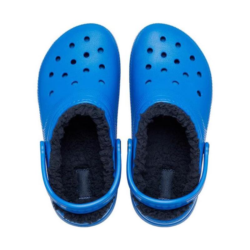 Crocs Comfortable Non-Slip Shock-Absorbing Children's Sandals Thunderbolt Blue Children's Model