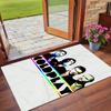Crystal Velvet Rug Soft Non Slip Indoor Floor Mat Home DecorColdplay