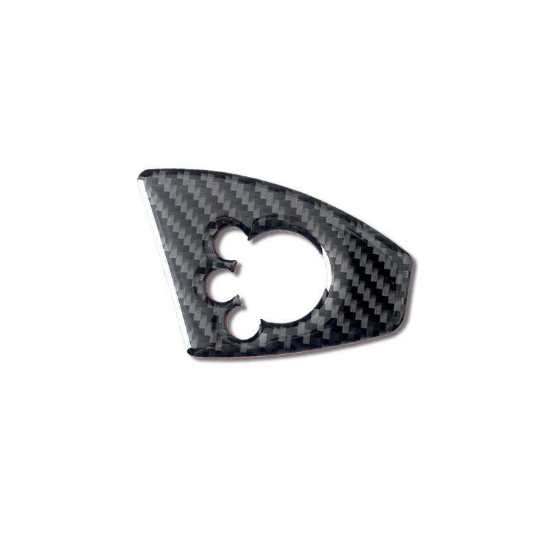 

Для TT 8N 8J MK123 TTRS 2008~2014 Аксесуари 2 шт./лот Автомобільний інтер’єр у стилі вуглецевого волокна Кнопка автоматичного перемикання дверей Наклейка на кришку панелі чорний