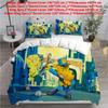Dog Bedding Man Set Cartoon Comforter Cover Duvet Pillow Case Decoration Bedroom