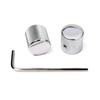 3 Pcs Electric Guitar Bass Effect Knob Volume Tone Control Knob Potentiometer Cap Metal Dome Knobs Replacement Parts