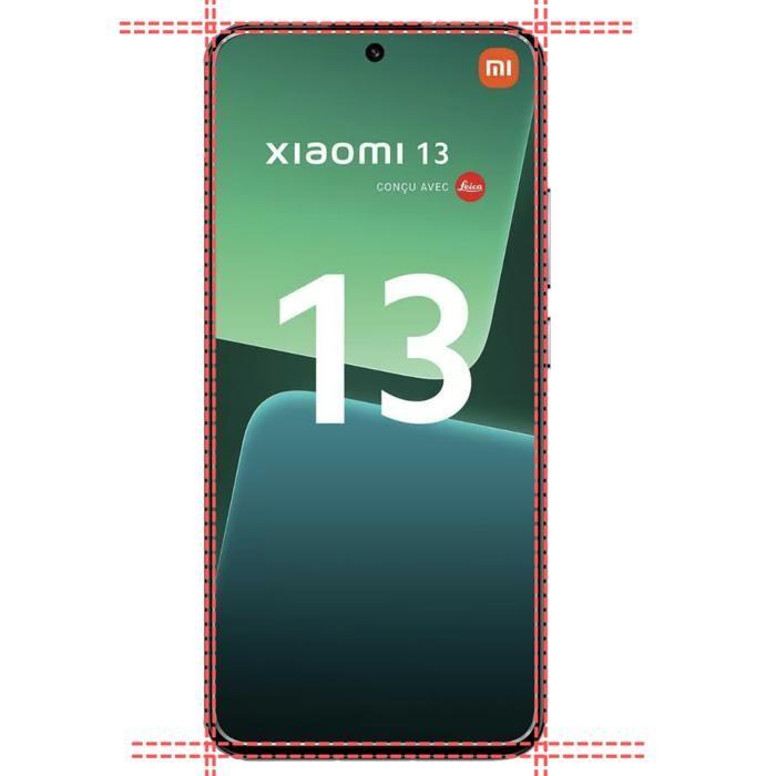 Tempered Glass - Phonillico® - Xiaomi 13 - Pack of 2 - Highly Scratch Resistant - Transparent