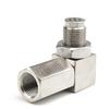 Mini Catalytic Converter 90 Degree CEL Check Engine Light O2 Oxygen Sensor Spacer Adapter Universal