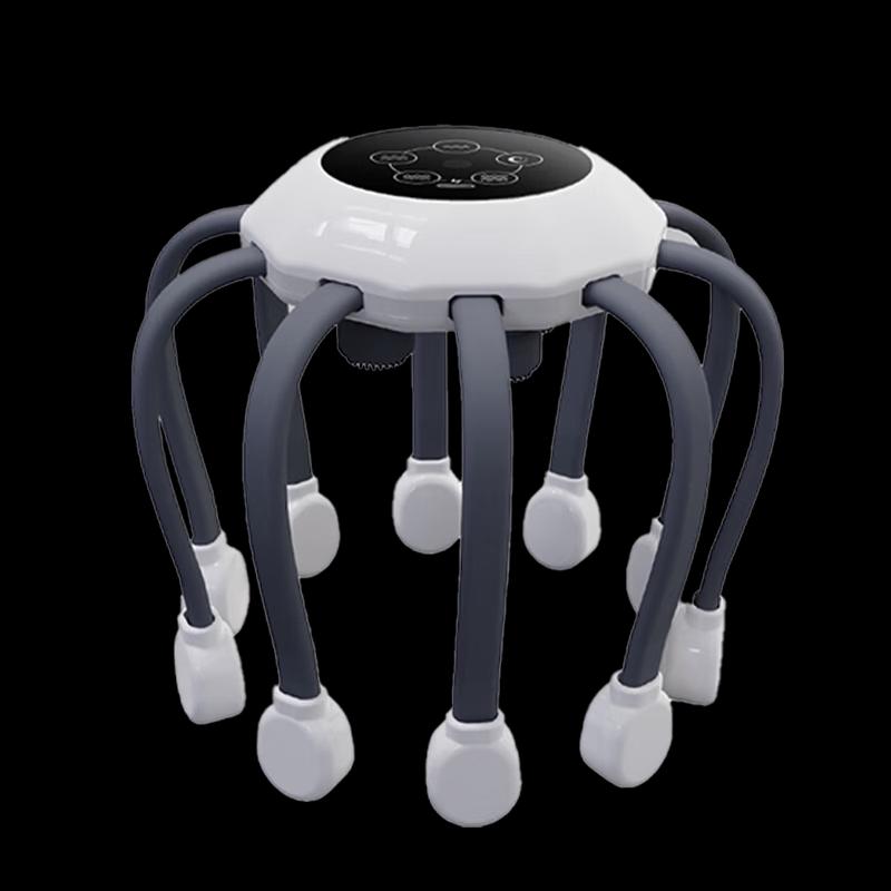 CHIGO Brainwave Vibration Octopus Head Massager CN plug (adapter included)