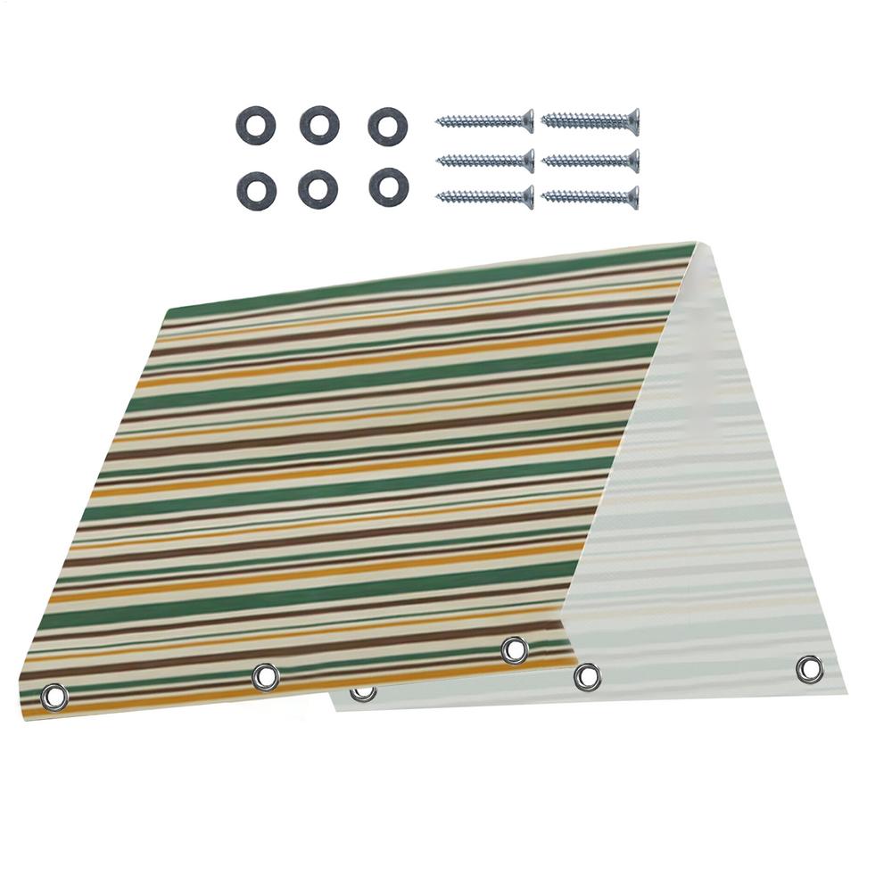 Playset Canopy Replacement Sturdy Swing Set Tarp Replacement UV-Protection Fade-Resistant Lightweight Pergola Accessories For