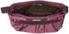 ANNA CRISTINA Monogram Print Shoulder Bag 1703-4A28 In Wine