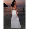 Island Vacation Style Two-piece Set Bikini Halter Spaghetti Straps