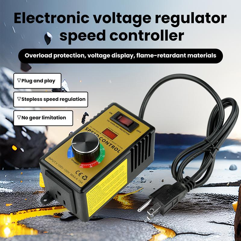 Angle Grinder Governor Speed Controller Switch Fan Speed Controller Electric Drill Polish Stepless Speed Regulation