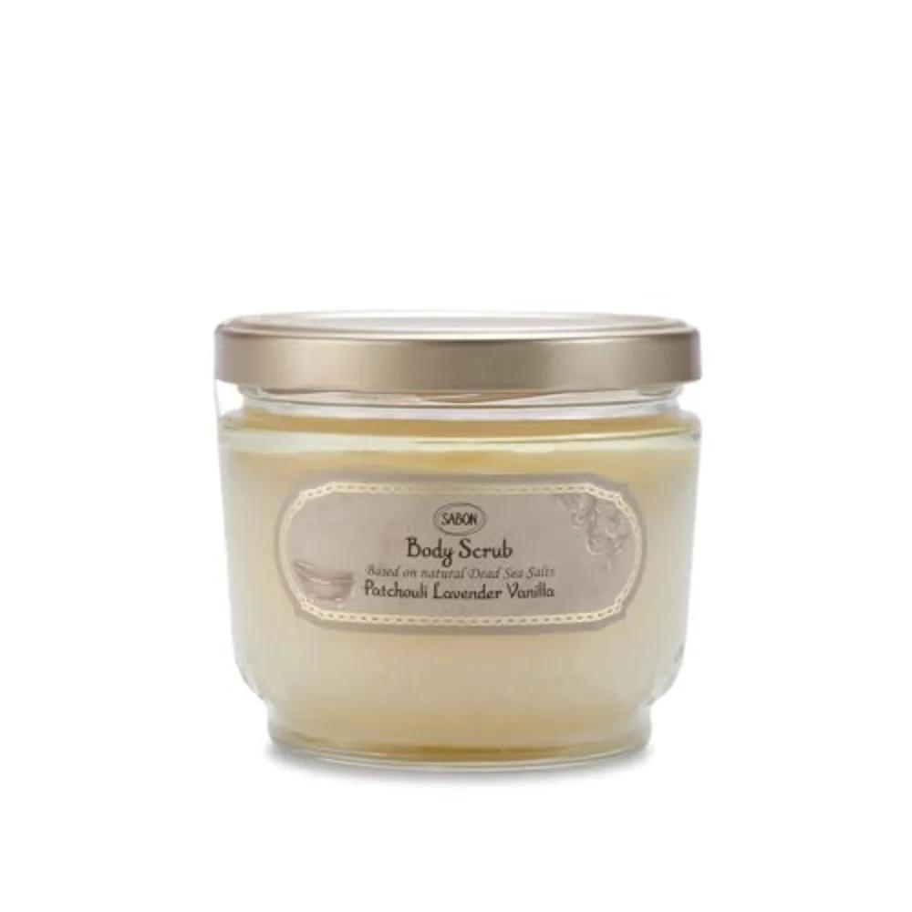 SABON Скраб для тела Пачули Лаванда Ваниль 600 г