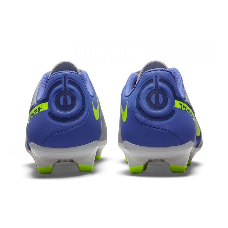 Nike Tiempo Legend 9 Academy Round Toe MG FG Artificial Grass Natural Grass Durable Breathable Soccer Shoes Men Sneaker Blue DA1174-075