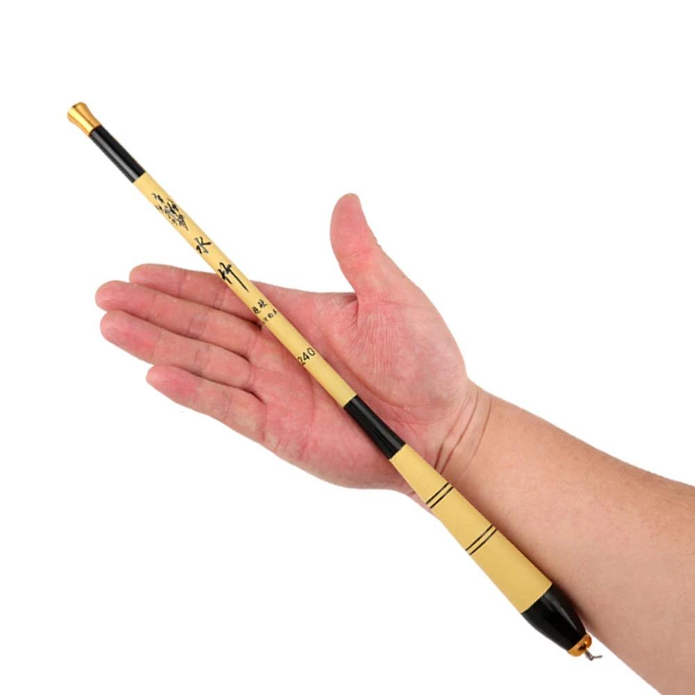 Ultralight Stream Fishing Rod 1.5M-6.3M High Carbon Fiber Super Hard Travel Pole 28MH Telescopic Fishing Tackle for Freshwater 260319