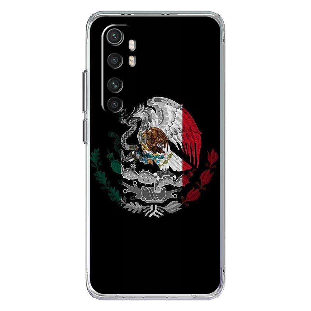 Phone Case For Xiaomi Poco X6 X5 NFC X3 F6 F5 Pro F4 F3 M3 14 13T 12T 12 13 Lite 11 Mi 5G Clear Cover Mexico Flag