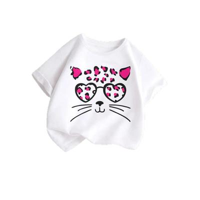 New Summer Fashion Short Sleeve T-Shirts for Boys and Girls, Children's Clothing