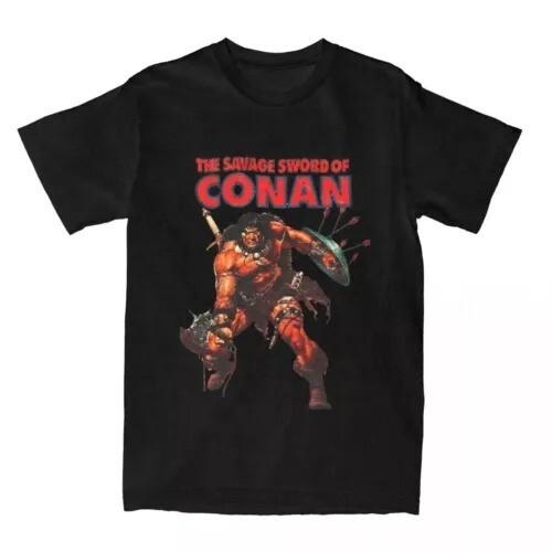 Savage Sword Of Conan CONAN THE BARBARIAN Merchandise Unisex T-shirt XXL