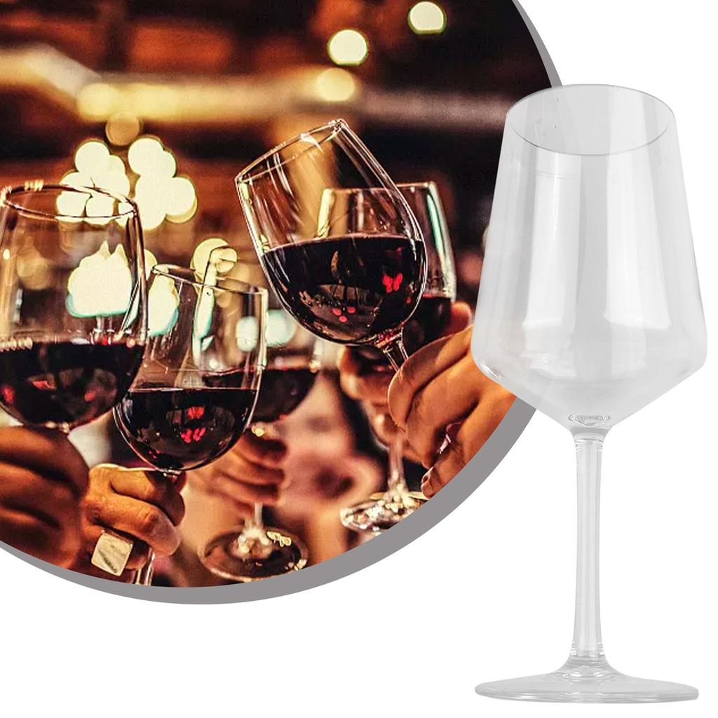 Unbreakable Plastic Wine Glass Cups for Worry Drinking Experience