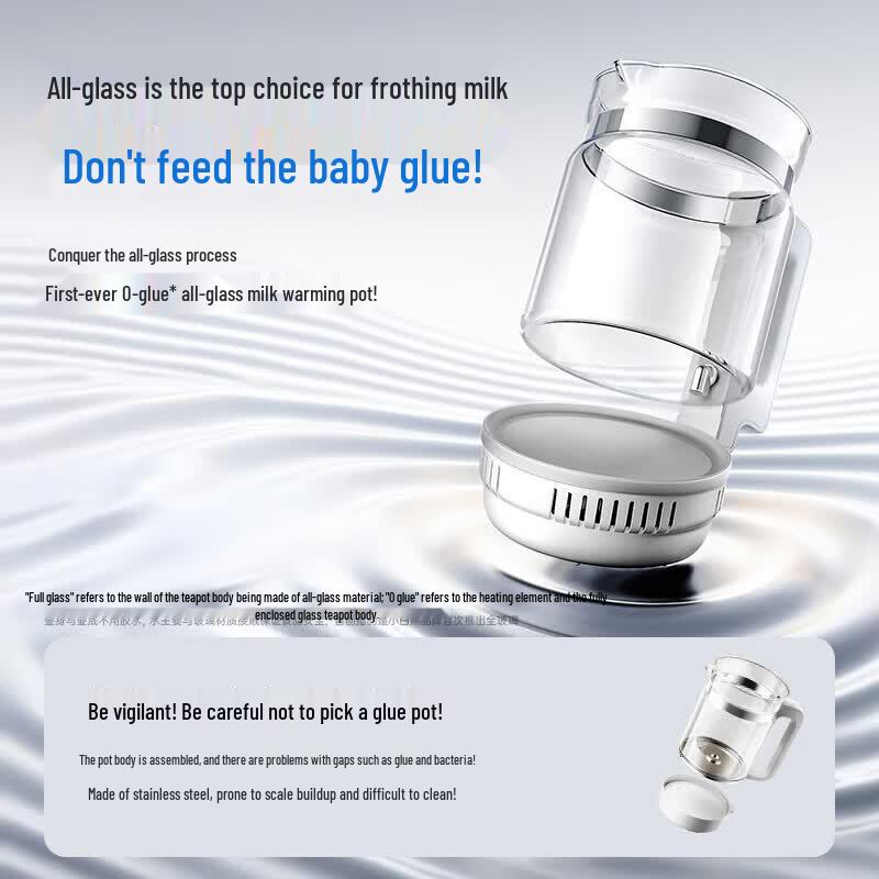 SnowBear 1.5L Smart Full Glass Electric Kettle & Baby Formula Maker CN plug (adapter included)