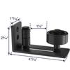 Stay Roller Door Slides Rails Adjustable Sliding Barn Bottom Sliding Door Guide  for Barn Door