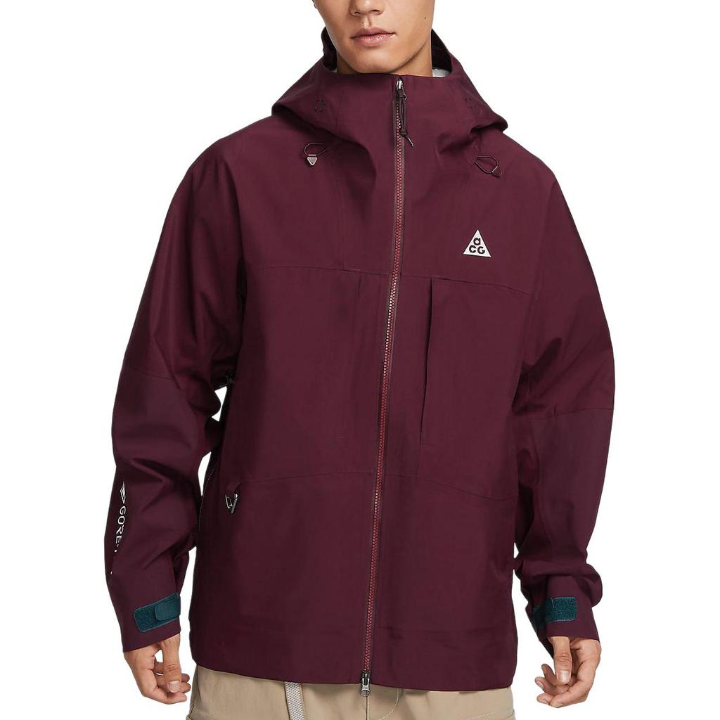 New Nike Jackets Coats Men's Nightfall Red Brown DQ5772-681