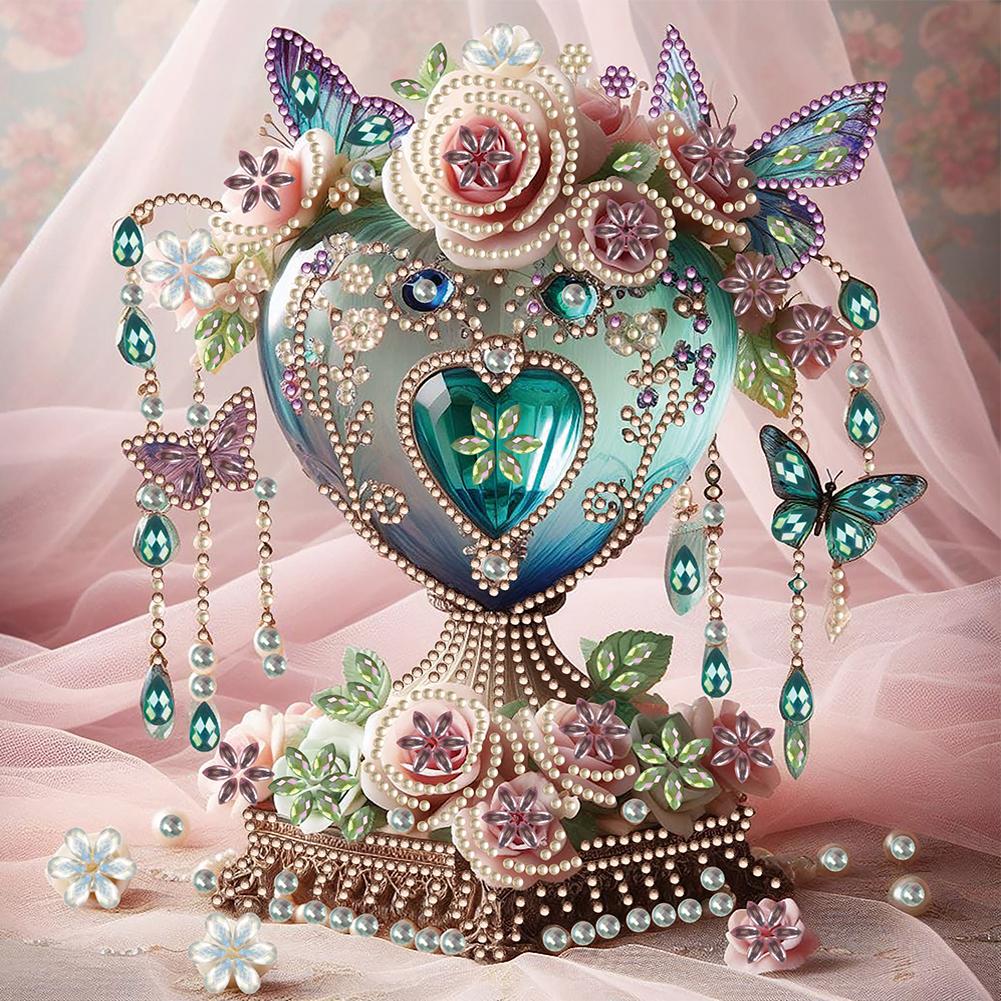 5D DIY Partial Special Shaped Drill Diamond Painting Kit Butterfly Decoration