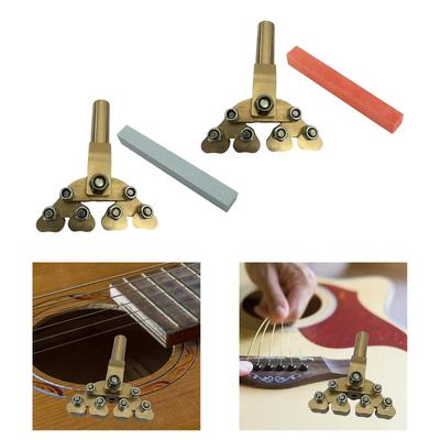 Guitar Fractal Bünde-Presswerkzeug für die Bunddrahtinstallation, Professionelles Zubehör für Griffbretter mit verschiedenen Radien