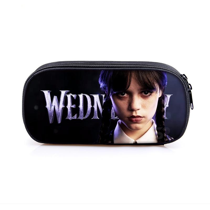 Addams The Addams Family Pencil Case Large Capacity Kid Student Gift