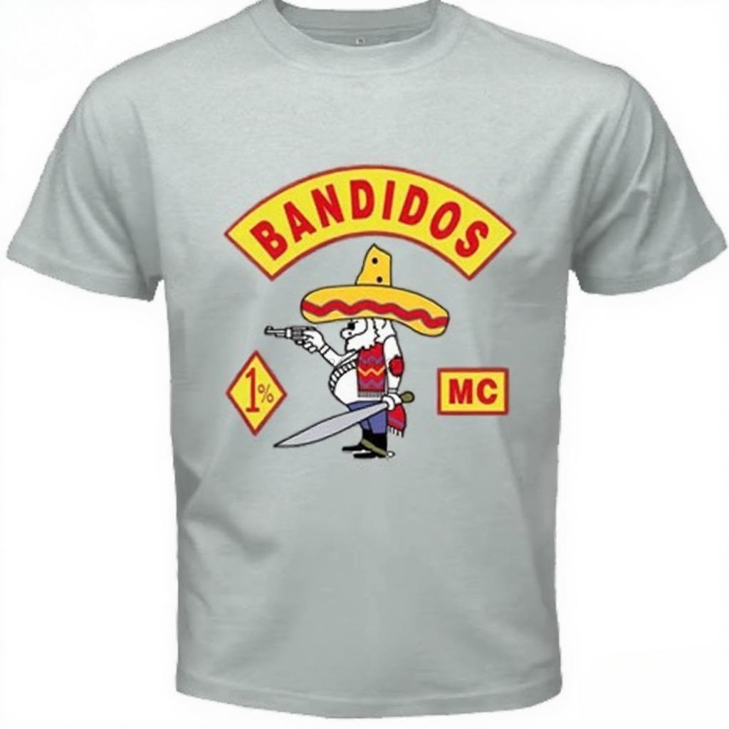 

Bandidos MC Підтримка по всьому світу SYLB Однопроцентник Байкер 1 Грубий Нова Мода Чоловіча Футболка З Коротким Рукавом Бавовняні Футболки S