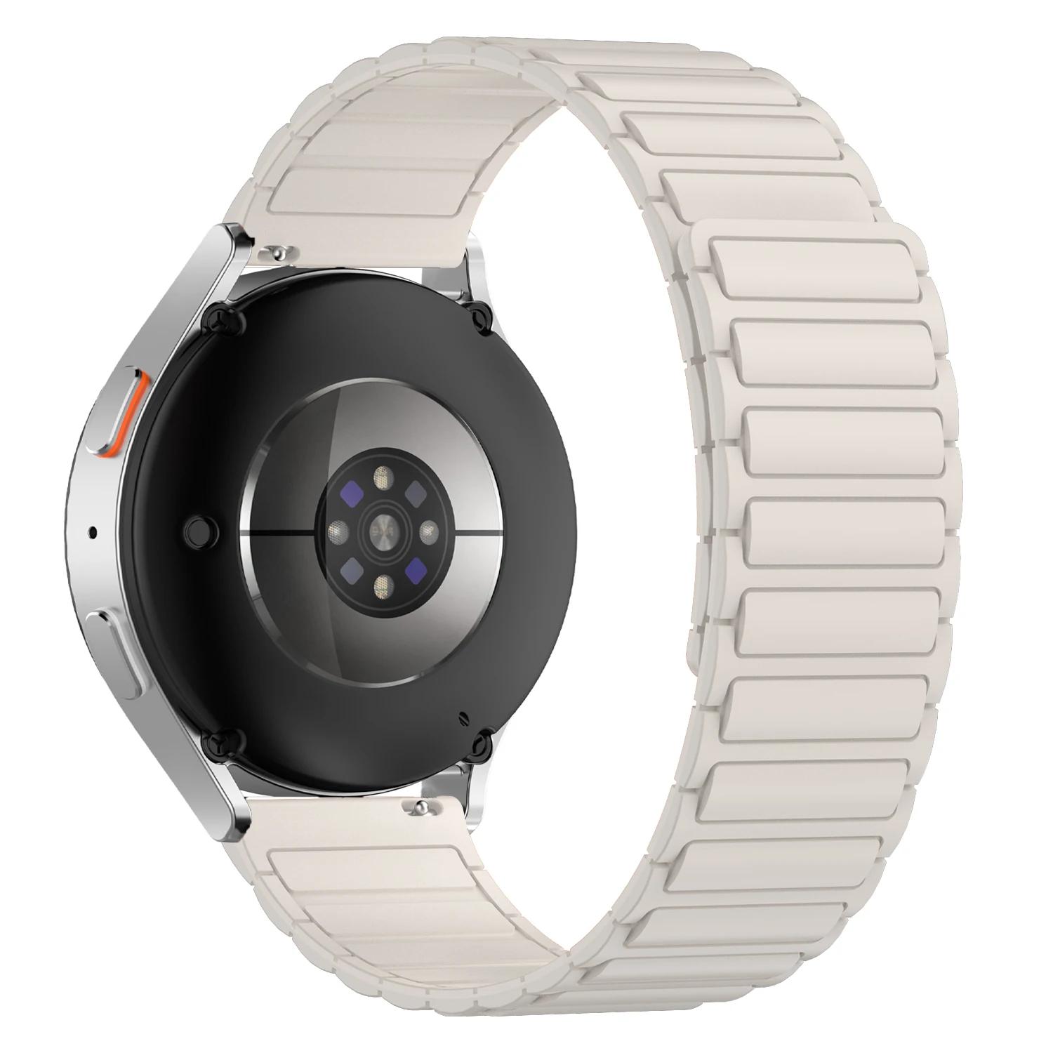 

22-мм магнитный ремешок для Amazfit Bip 6 5, силиконовый ремешок для Amazfit BALANCE/GTR 4 3 Pro/GTR 47 мм/GTR 2e, спортивный ремешок для часов 1PCS 22MM