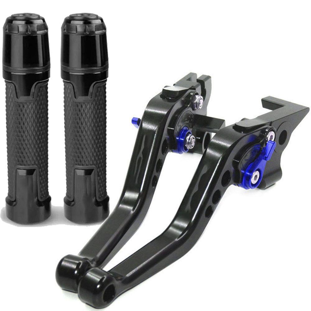 Italika 250Z Motorcycle CNC Brake & Clutch Levers with Handlebar Grips | South America Compatible