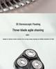Portable Electric Shaver with LED Display & Fast Charging