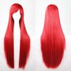 Women 80cm Long Straight Wigs Fashion Cosplay Costume Anime Hair Party Full Wigs