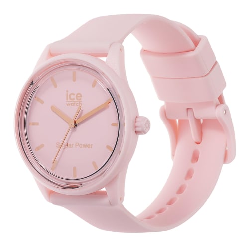 Authorized Dealer Ice-watch Ice Watch Watch Solar Battery Ladies 018479 Solar Battery Solar ICE Solar Power Pink Lady Small 3H