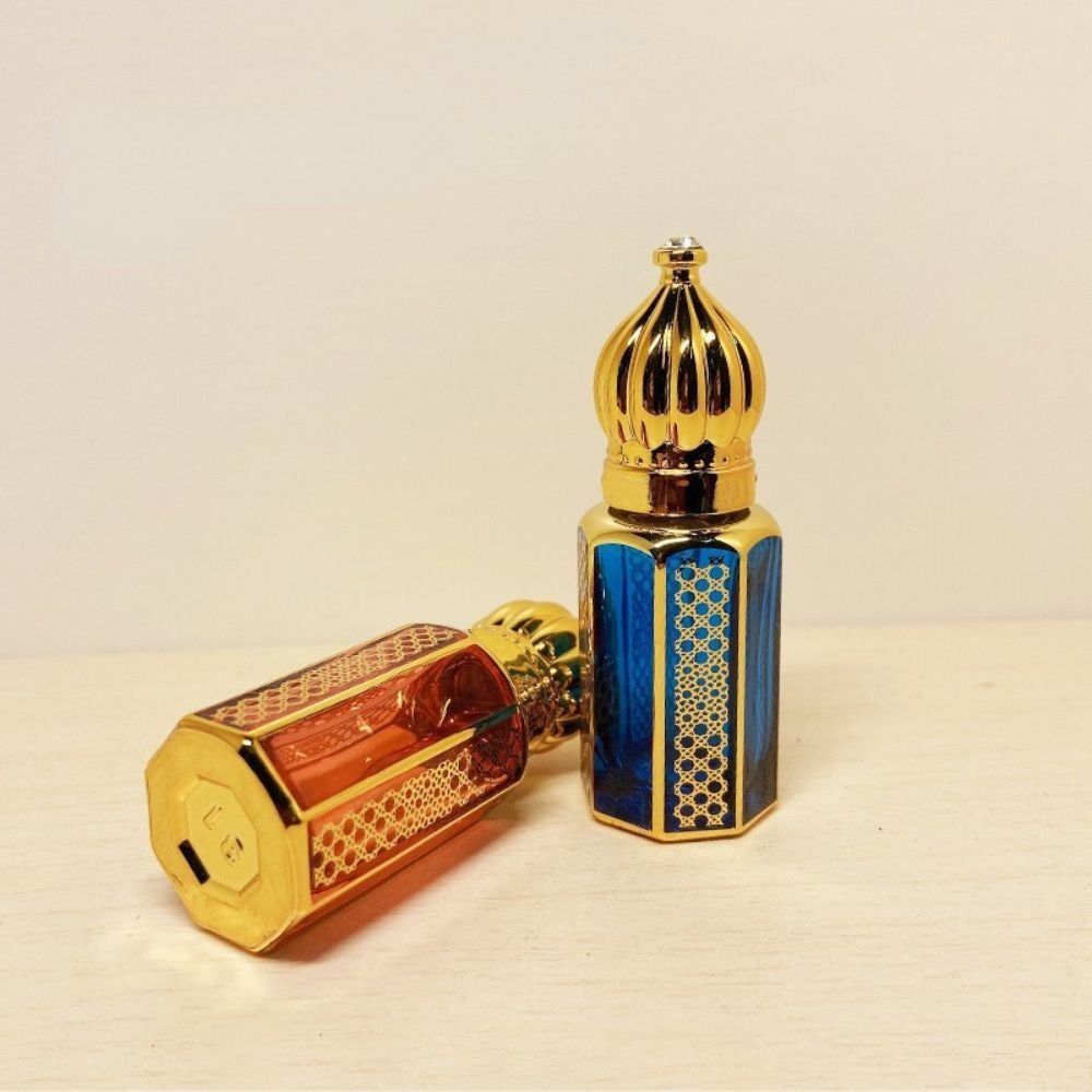 Electroplating Mini Dropper Bottles 6ml Essential Oil Bottle Portable Perfume Bottle  Cosmetic