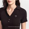 VERO MODA Women's Sleeveless V-Neck Top with Detachable Butterfly Brooch