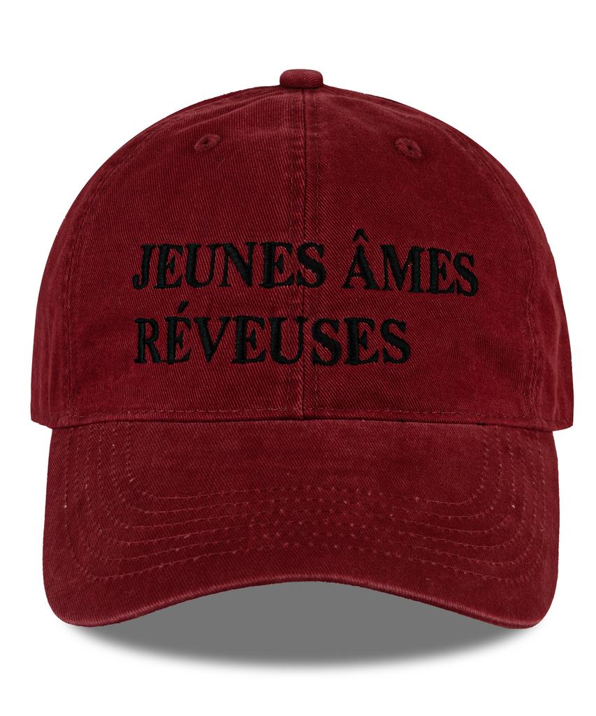 Wig Jeunes Ames Cation Ball Cap - Red Wine