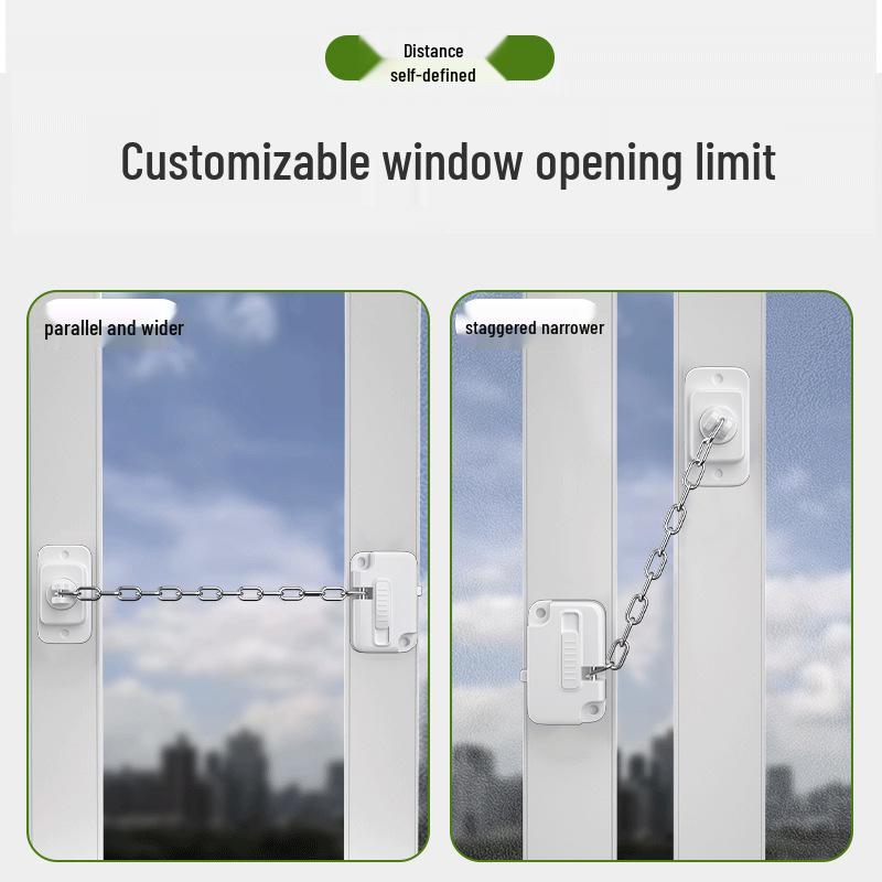 Multifunctional Child Safety Lock for Windows and Sliding Doors