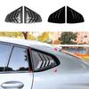 Copertura Trim Tapparella Lunotto Posteriore Auto Per BMW X4 G02 2018-2024 Nero Lucido/Effetto Fibra di Carbonio