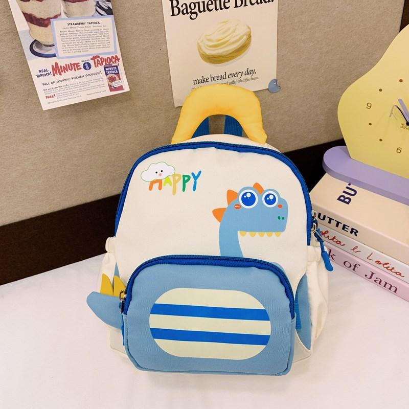New Children's Bag Cartoon Cute Backpack Boys and Girls Reduce the Burden Kindergarten School Bag Children's Backpack