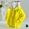 Stylish Hoodie Jackets Shape Vases Home Decors For Dried Or Artificial Flower Arrangements Pen Holder Cup Modern Gift