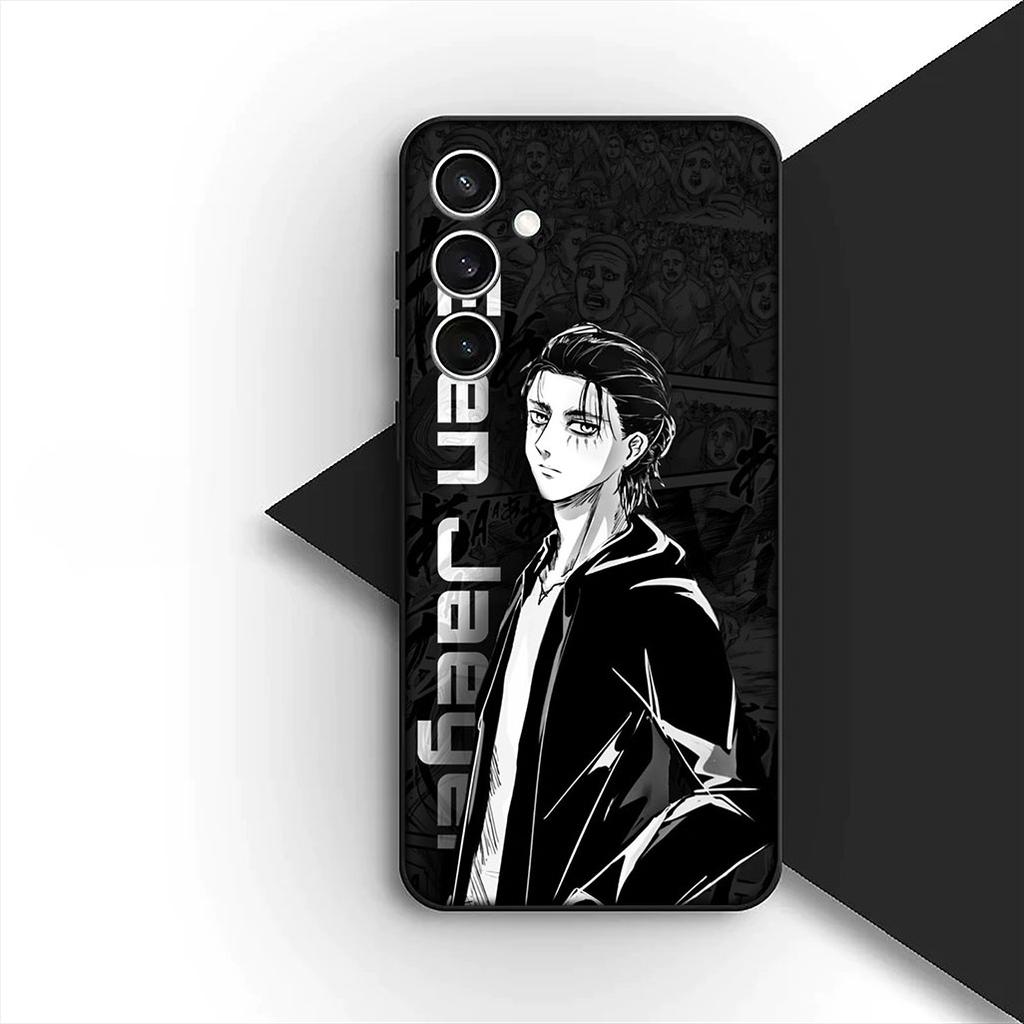 Eren Jaeger Levi Attack On Titan Phone Case for Apple iPhone 17 16 14 15 Plus Pro Max 16E ProMax + 15Plus 15+ 16+ Cover