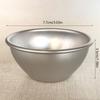 Confezione da 10 Stampini Antiaderenti per Tazze da Torta Occidentale, Stampi per Budino, Teglia in Alluminio per Muffin, Piccoli Stampi per Tartellette all'Uovo, Pratico Utensile da Cucina