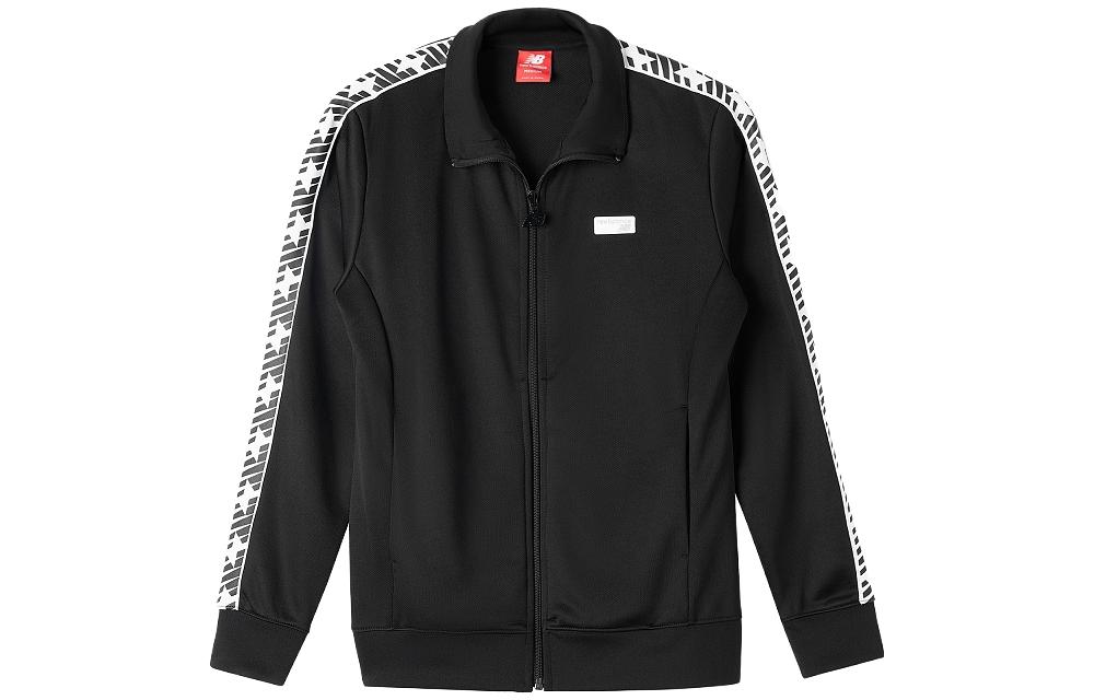 New Balance Jackets Women s Black Stand Collar Moderate Other AWJ93503-BK XL