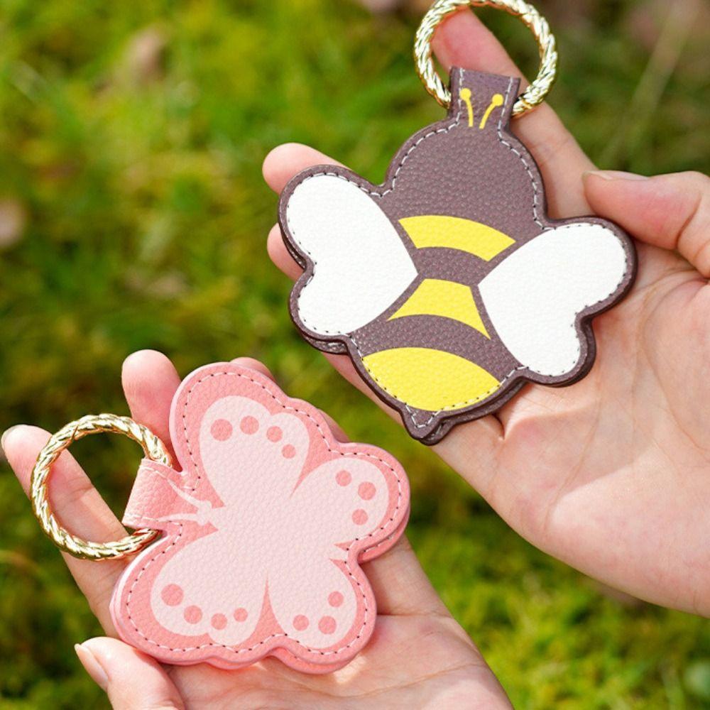 Anti-lost Pu Leather Flower Magnetic Hat Clip Wallet Buckle Glasses Storage Clip Hat Holder  Men