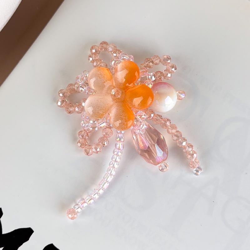Handmade Beading Pearl Tassel  Flower Shoe Charms Luxury Decor For Women Ballet Shoes Creative Party Accessories