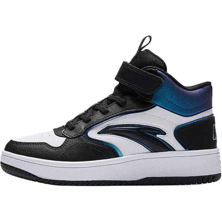 

Anta Comfortable Soft Fashionable Versatile Non-Slip Wear-Resistant Breathable Kids Skate Shoes Kids Sneakers Black Blue 312448013-2 38