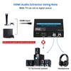 New HDMI 2.0 Audio Splitter with ARC, 4K@120Hz, 5.1 Optical Output