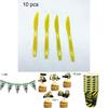 Colorful Excavator Birthday Party Supplies With Fun Tableware For Kids Celebration